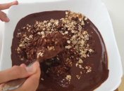 Вівсянка з шоколадом