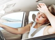 Високі температури всередині автомобіля негативно впливають на здоров’я водія