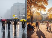 Погода в октябре переменчивая