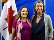 Могерини и Фриланд обсудили Украину