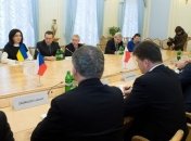 Сыроед провела встречу с главами МИД стран Вышеградской группы
