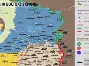 Карта АТО на востоке Украины (21 июля)