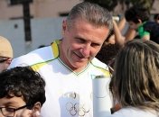 Бубка пронес олимпийский огонь по улицам Рио-де-Жанейро