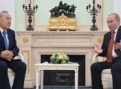 Встреча Путина и Назарбаева в Москве
