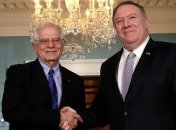 Украина, Иран, Израиль: о чем говорил глава дипломатии ЕС с Помпео