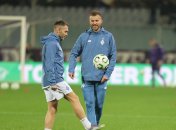 "Динамо" на розминке