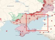 Азовское море на карте