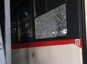 В Киеве обстреляли трамвай с пассажирами