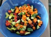 Рецепт дня: постный салат из фасоли