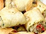 Рулетики из мексиканской лепешки