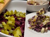 Вкусный салат из печени