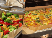 Запіканка з броколі та курячим філе