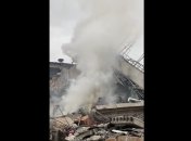 Разбомбленный аэропорт в Виннице