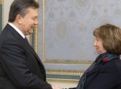 Эштон хочет еще раз поговорить с Януковичем 