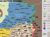 Карта АТО на востоке Украины (9 февраля)