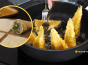 «Рыбные хвостики» из консервы и вафельных коржей