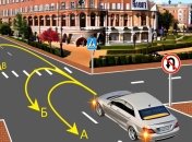 Правила разворота на перекрестке