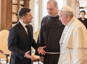 Зеленский пригласил Папу Римского в Украину