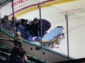 Страшная травма финского хоккеиста в матче с Россией попала на видео