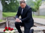 Дуда почтил память первых узников Освенцима (Фото и видео)