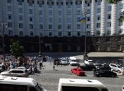 Шахтеры пикетируют Кабмин