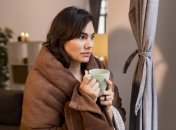 Плед больше не сползет в холодном доме