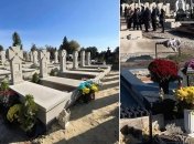 Из 133 захоронений военных на "Пантеоне Героев" только вокруг одного возник громкий скандал. Коллаж "Телеграфа".