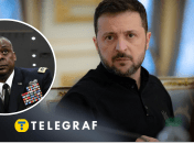 Остин Ллойд и Владимир Зеленский (слева направо)