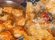 Гнізда тальятелле з соковитими котлетами