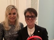 На фото — Марина Юдашкіна з чоловіком