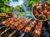 Вкусный и сочный шашлык