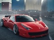 Ferrari 458 Italia с колесами PUR Wheels