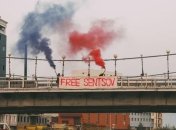 Pussy Riot задержали после акции в поддержку Сенцова