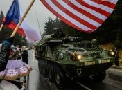 Колонны военной техники США въехали в Чехию