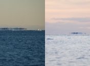 Айсберги повисли в воздухе: полярники показали захватывающие дух фото