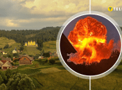 В Полтавской области взорвался склад БК, местные жители гневаются в сети (фото)