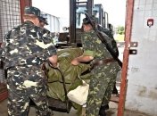 9 тысяч тонн тылового имущества направили в зону АТО из Харькова