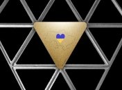 Карта и флаг Украины