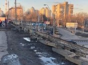 Киев сковали 7-километровые пробки из-за ремонта Шулявского моста