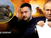 Володимир Путін та Володимир Зеленський (зліва направо)