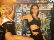 Майли Сайрус и Дуа Липа представили впечатляющий клип на песню Prisoner (видео)