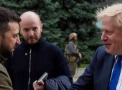 Борис Джонсон та Володимир Зеленський