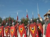 В Любече открыли памятник матери крестителя Руси 