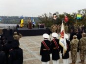 Порошенко принял присягу лицеистов на Хортице