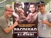 Паккьяо сломал нос украинскому боксеру, но тот продолжит спарринги