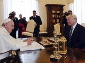 Папа Римский встретился с Трампом в Ватикане