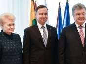 Порошенко, Грибаускайте и Дуда обсудили дополнительные санкции против РФ