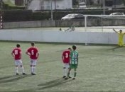 Вратарь придумал новый способ, как отбить пенальти (видео)