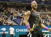 Тайгер Вудс на матче Надаль - Чилич: лучшие моменты матча US Open (Фото, Видео)