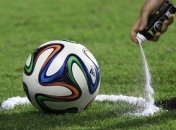 Сегодня в Украине впервые применят футбольный спрей